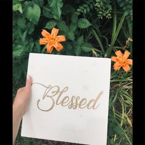 ✨Golden Blessed Wood Decoration✨